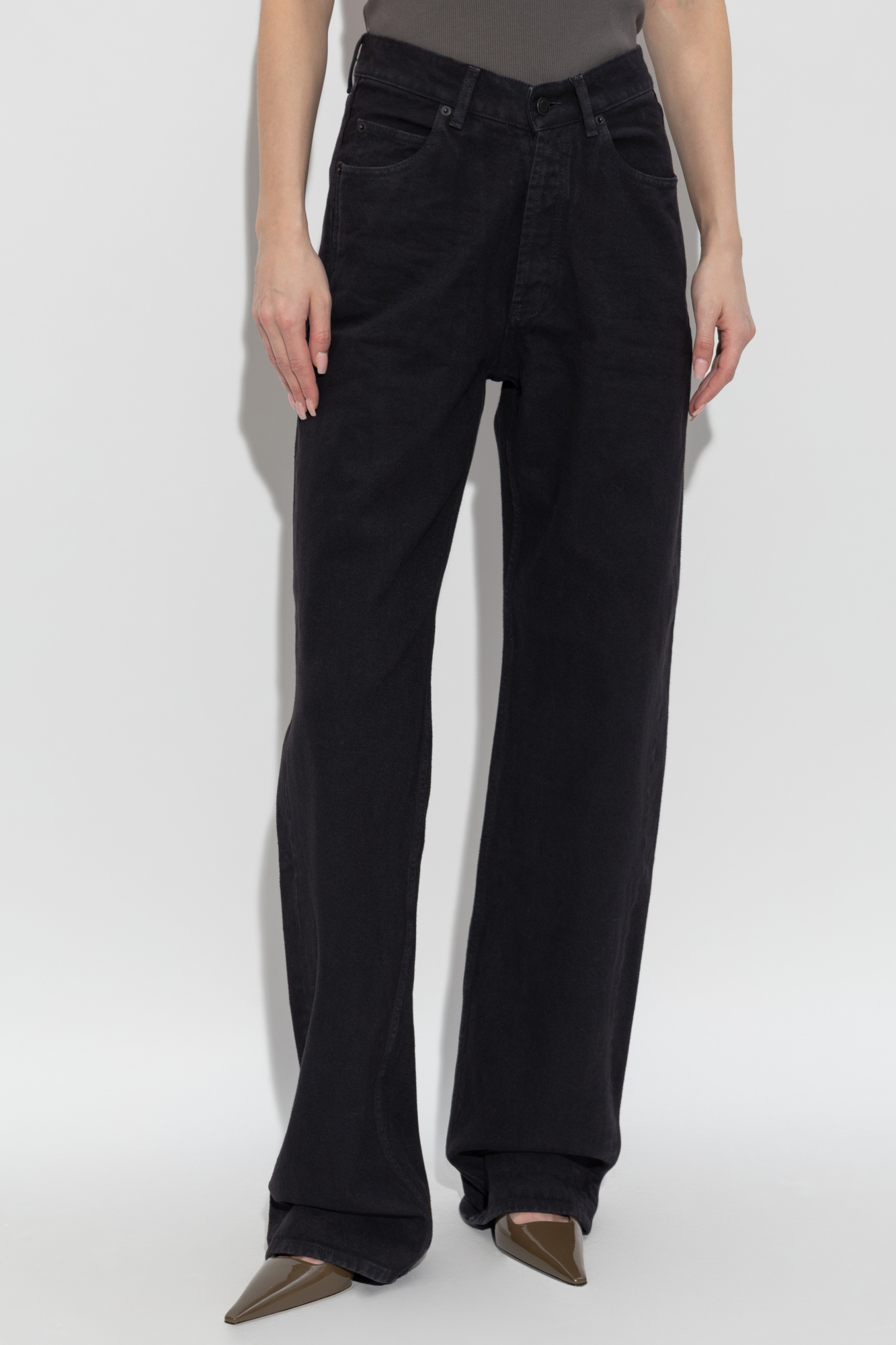 SAINT LAURENT PARIS｜JEANS (823600 Y29WA 1294) Saint Laurent Straight leg jeans | Women's Clothing | Vitkac